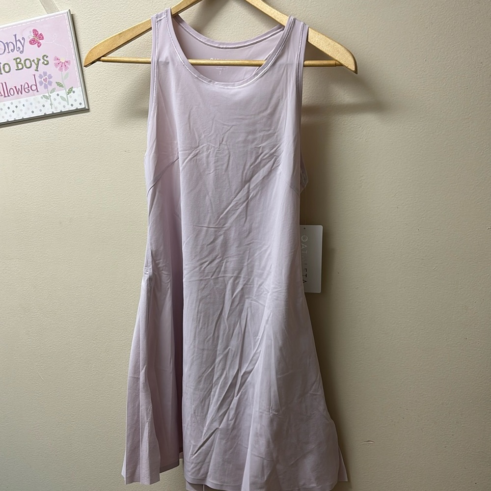 Athleta Match Point Pleated Dress NWT size small